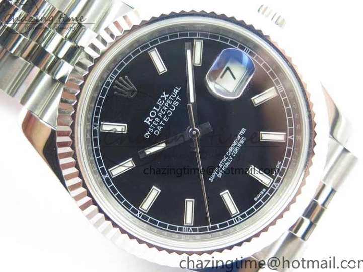 Black Markers Jubilee Noob Best 126334 on SS Bracelet Dial Edition DateJust 1:1 A3235 Stick 904L 0110